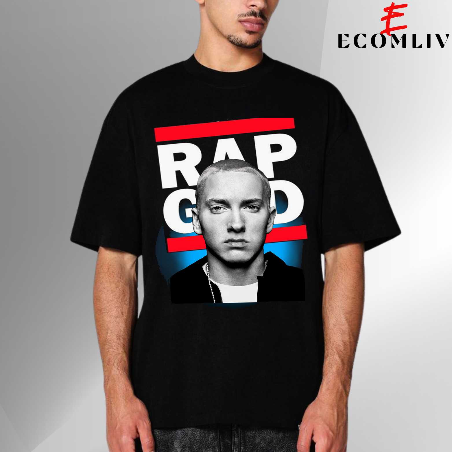 Eminem Rap God T Shirt, Unisex Hip Hop Tee